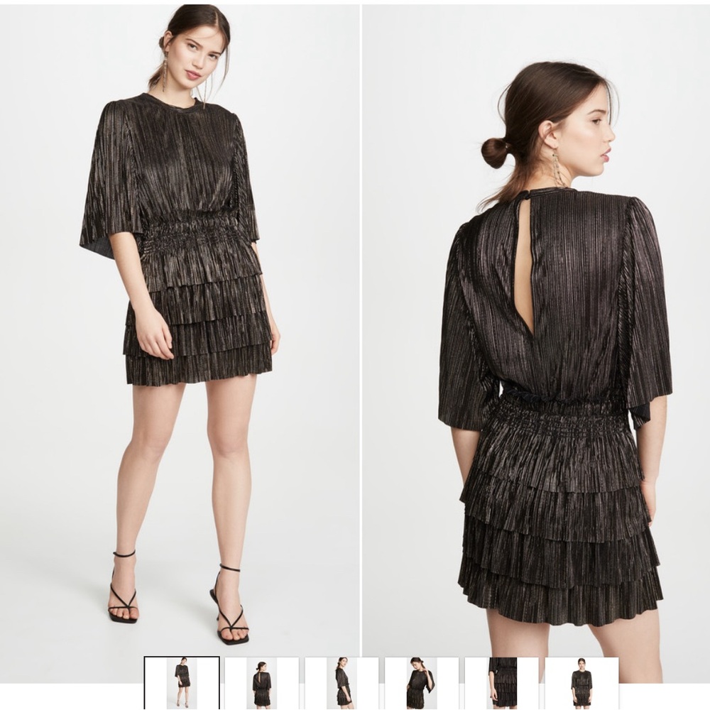IRO Cuzco Mini Dress Metallic ✨